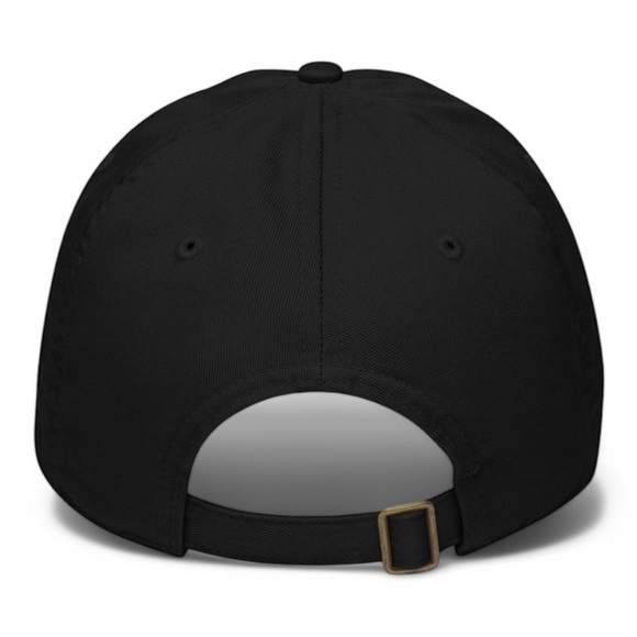 Black Cap with Pink Bow Accent - Picture 2 of 2